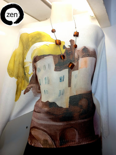 Blusa art pop
